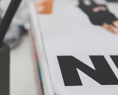 Black Pencils and Magazine