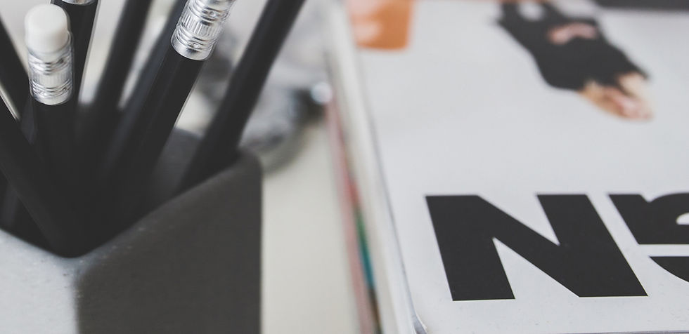 Desk Items Close-Up