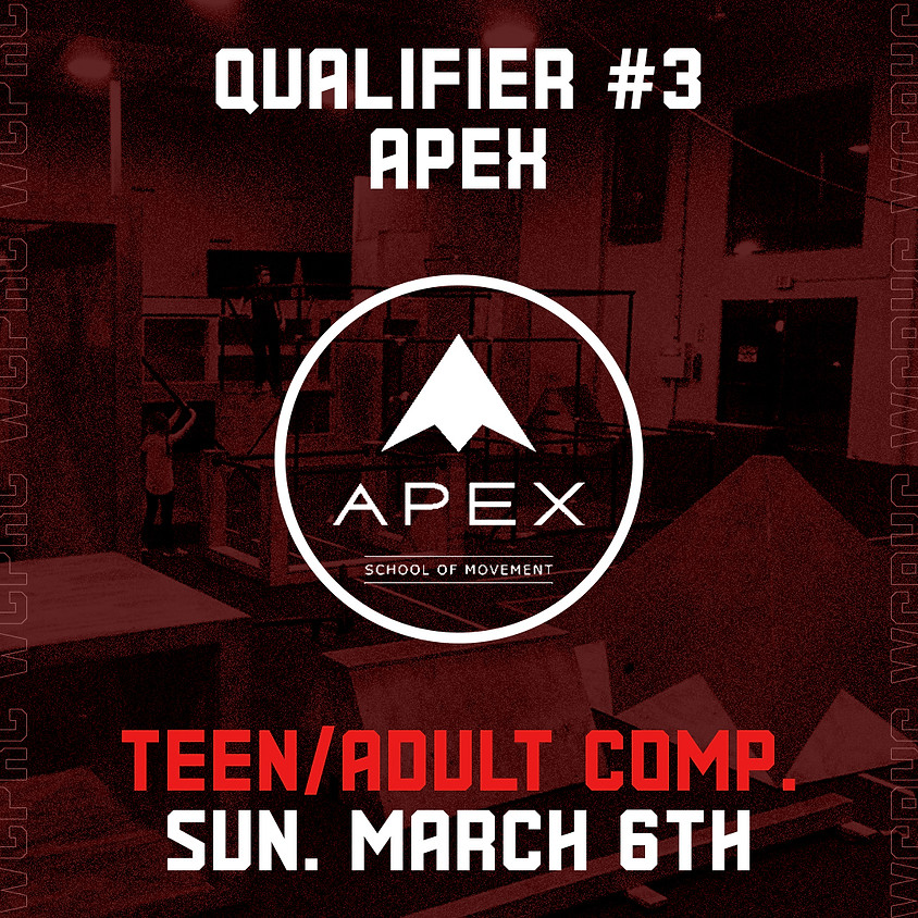Apex San Diego - Qualifier 3/8 (Teen/Adult Comp.)