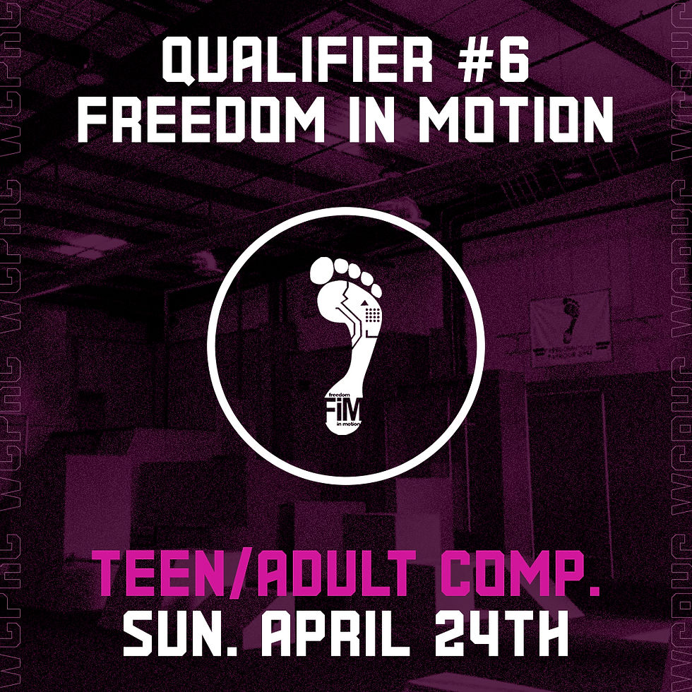 Freedom in Motion - Qualifier 6/8 (Teen/Adult Comp.)