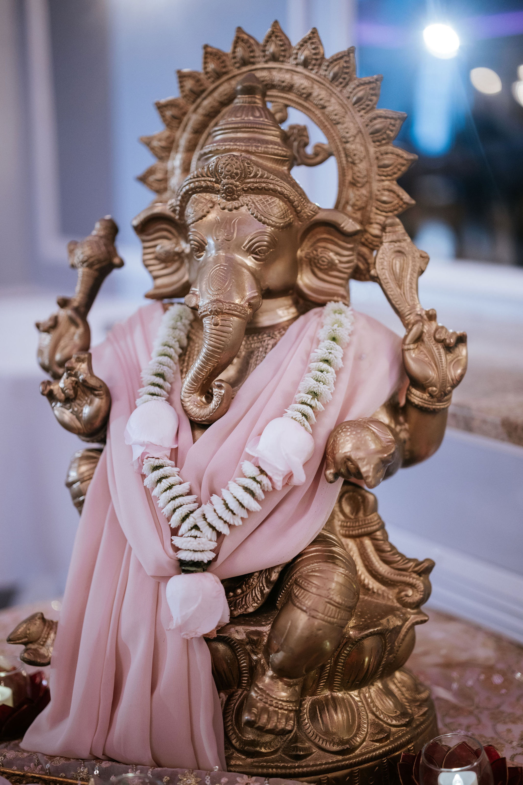 Gold Wedding Ganesha