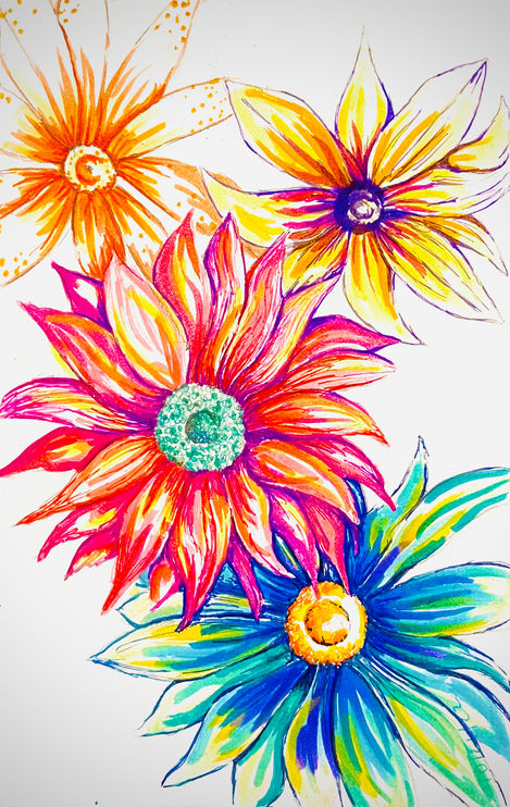 Vivid Flowers