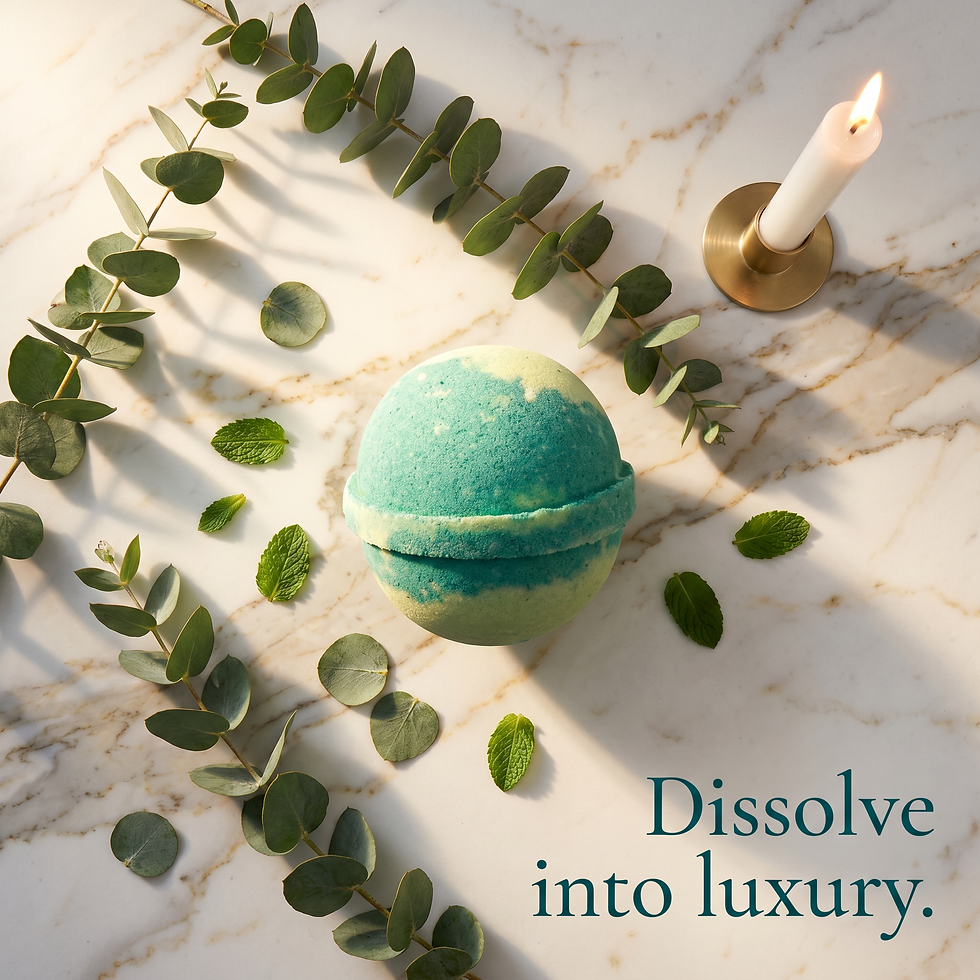 Thumbnail: Eucalyptus & Mint Bath Bomb