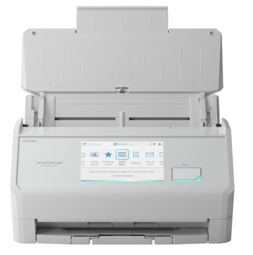新品未使用 ScanSnap ix2500 ホワイト RICOH リコー Ricoh ScanSnap iX2500 - Scanner de documents tactile Wi-Fi | Scanadoc