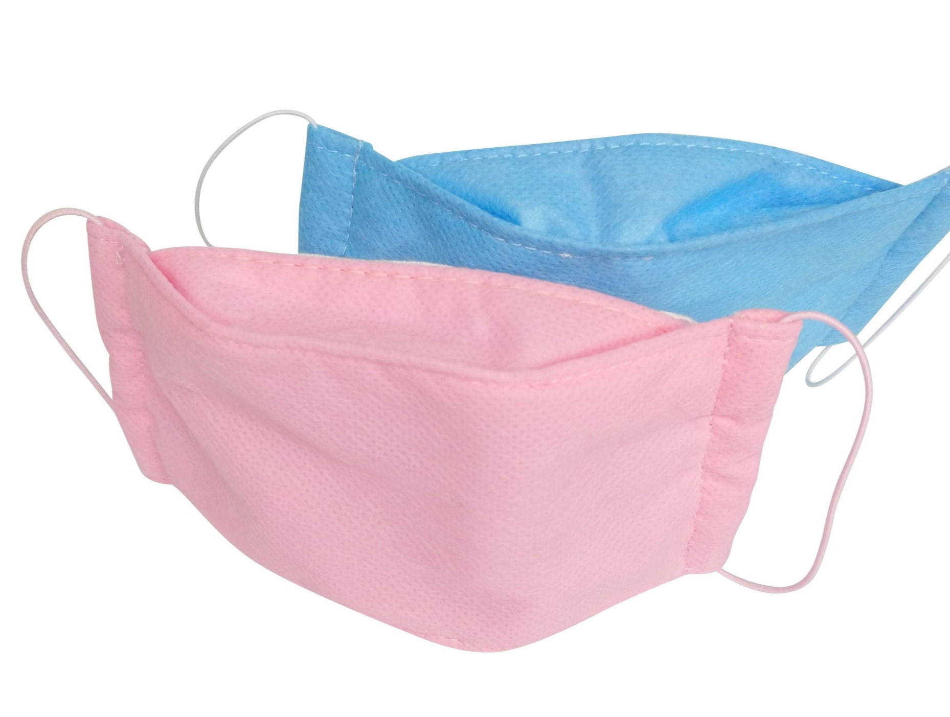 kids size face covering made of waterproof medical grade fabric