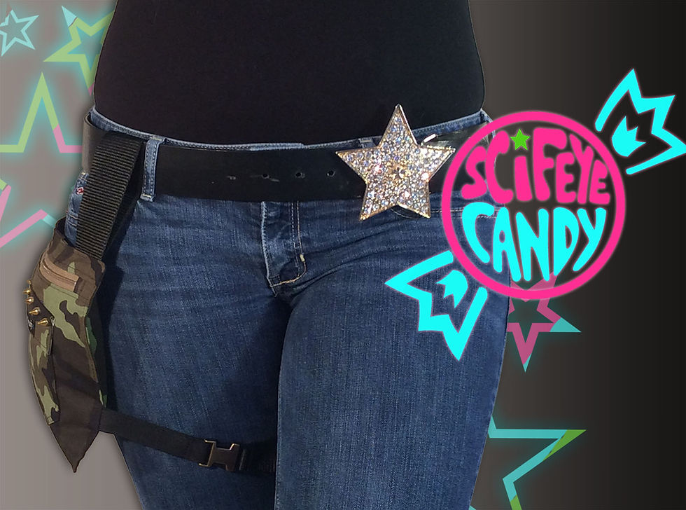 Thumbnail: Green Camo Spike Leg Bag 1.0 by SciFeyeCandy