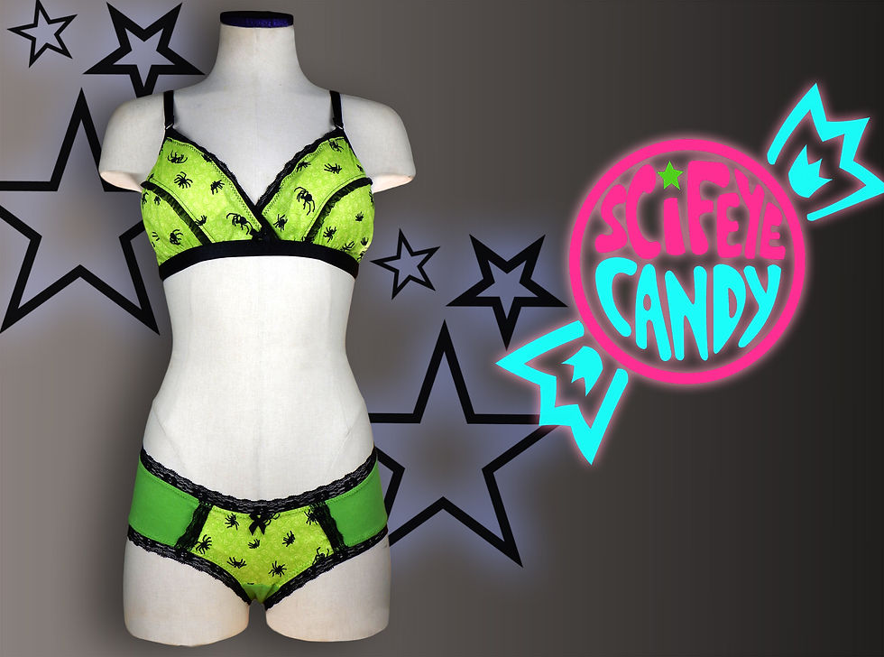 SpiderOOZE Lingerie Set by SciFeyeCandy