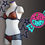 Thumbnail: Orange Candy Stars Lingerie Set