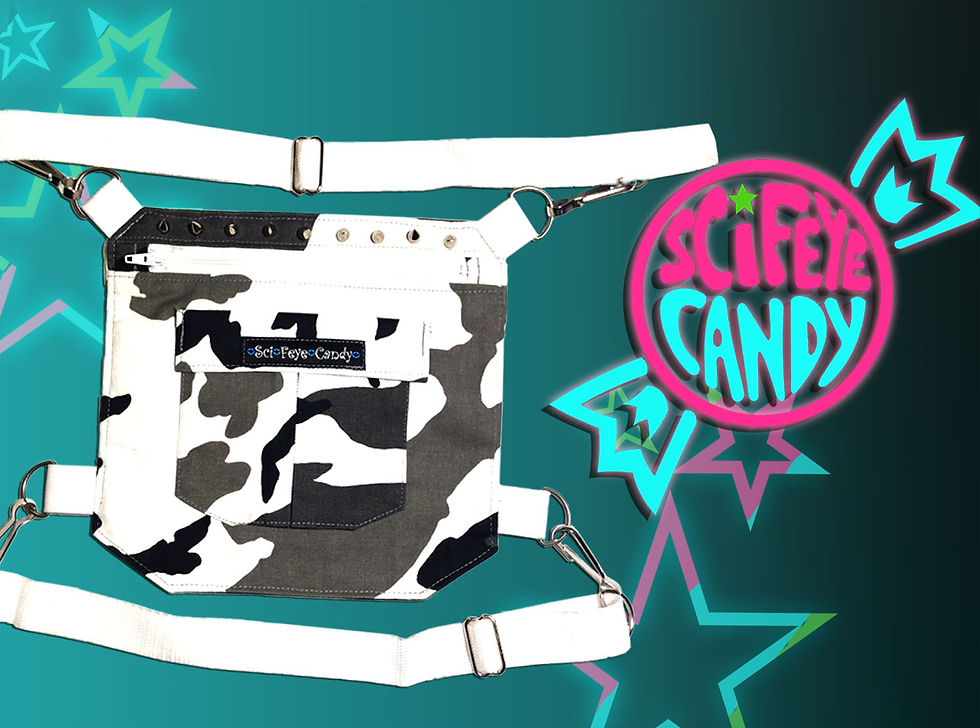 Winter Camo w/Spikes Leg Bag 2.0