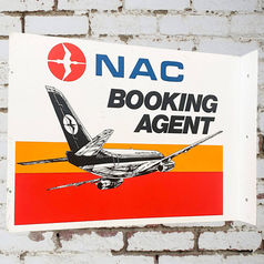 NAC Booking Agent Double Sided Sign