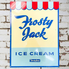 Frosty Jack Tin Sign