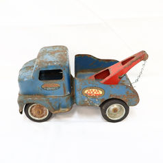 Early Tonka Pressed Steel Toy Tow Truck