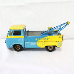 Western German Tin Plate Toy VW Tow Truck