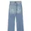 Miniature : Femmes mode Patchwork Denim Broek Veters Rits mouche jean Broekzakken Dames déc