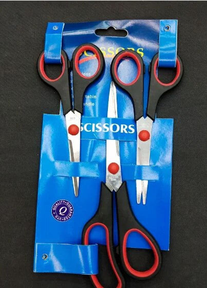 Ciseaux de couture professionnels en acier inoxydable, coupe-tissu, point de cro