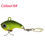 Miniature : Leurre de pêche 5g-20g Wobble rotatif métal VIB Vibration appât Spinner cuill