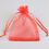 Miniature : Grand sac en Organza à cordon de serrage, 50 pièces/lot, 15x20cm