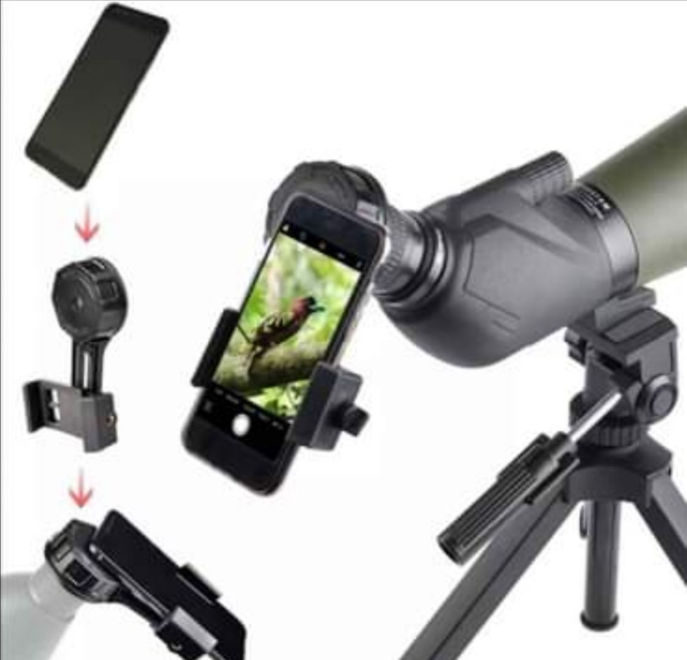 Miniatura: Soporte Telescopio Monocular Universal para exteriores, soporte para teléfono mó