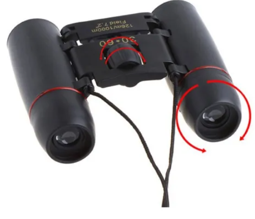 Miniatura: Telescopio Monocular de visión nocturna con Zoom de 30X60