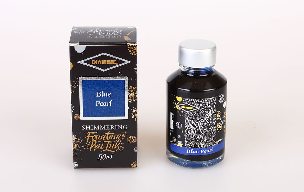 Diamine Blue Pearl (Shimmer)