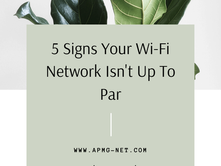 5 Signs Your Wi-Fi Network Isn't Up To Par
