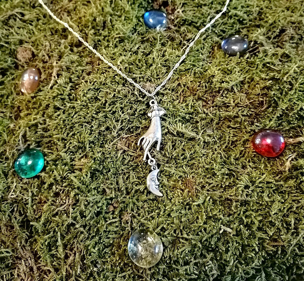 Miniature : Pendentif de la lune (sans chaîne)