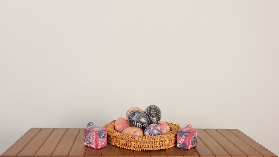 Thumbnail: Soap Stone Eggs