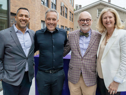 Board of Trustees Celebrate Bo Lauder and His 20 Years of Service to Friends
