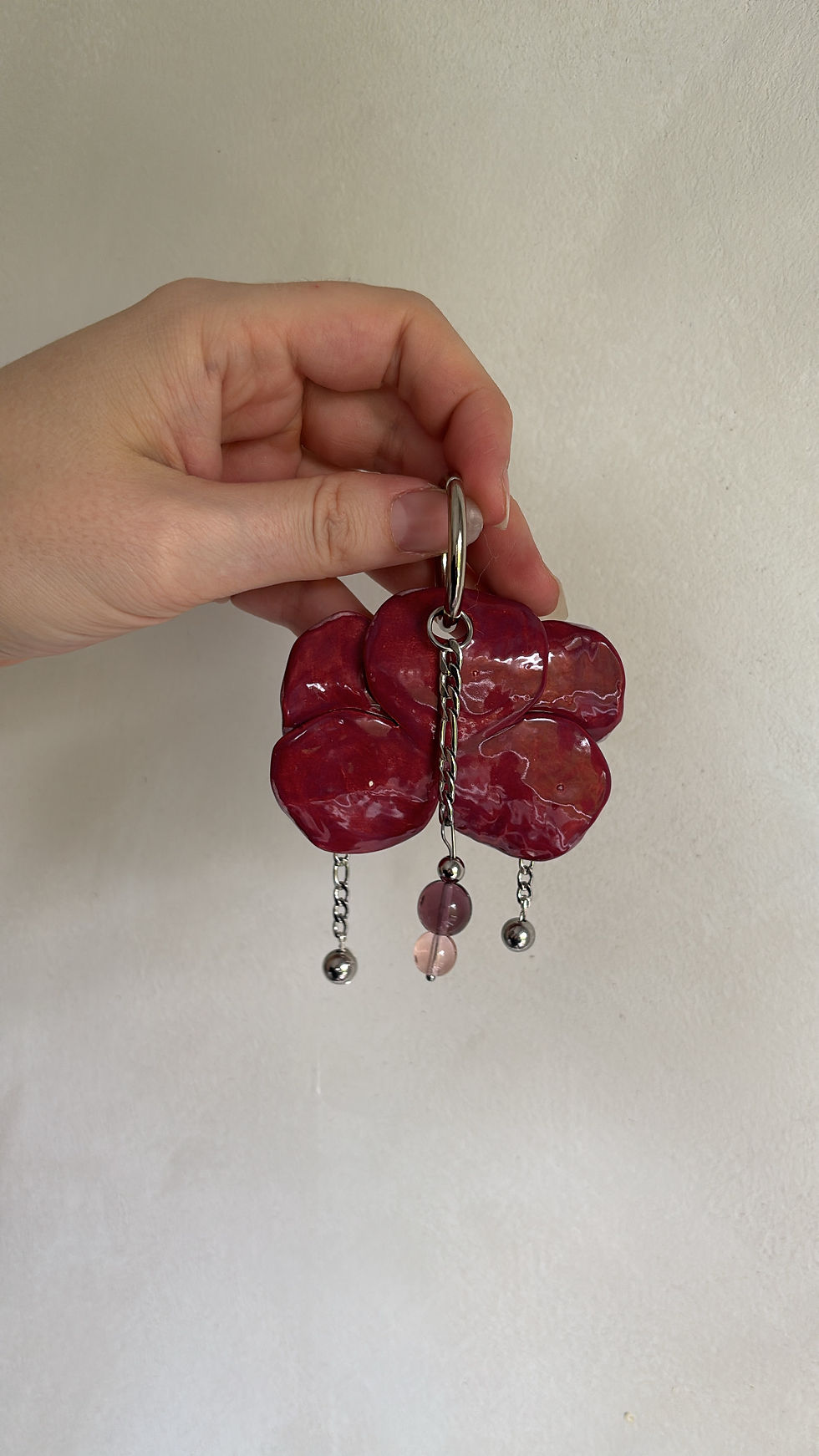 Thumbnail: Cherry Spotted Orchid Bagcharm III