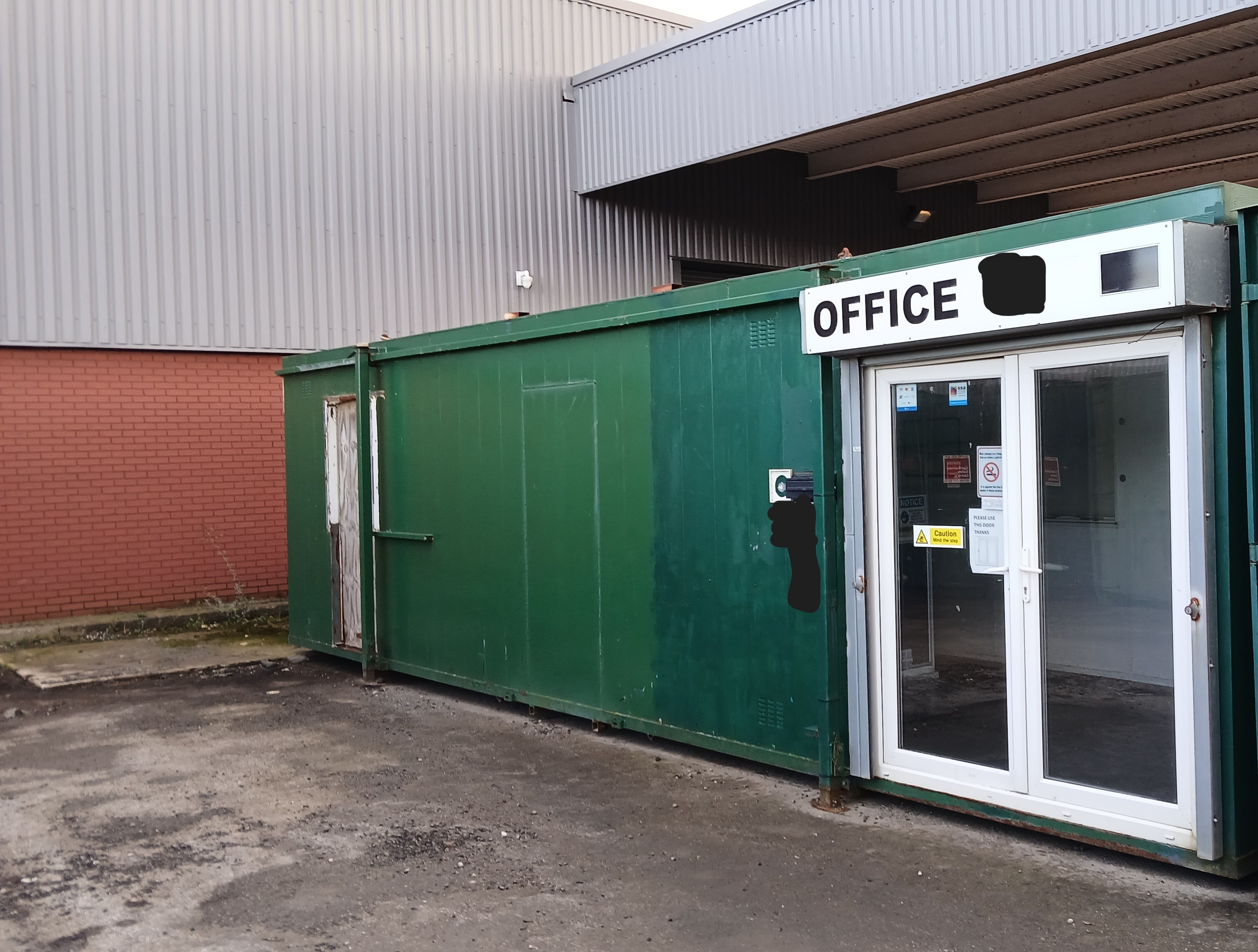 24/027 - 40ft Office Container - SOLD AS SEEN