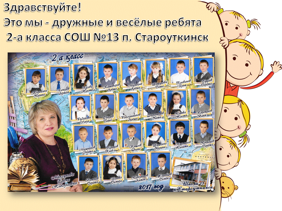 Презентация 2-а класса «Я, ты, он, она –