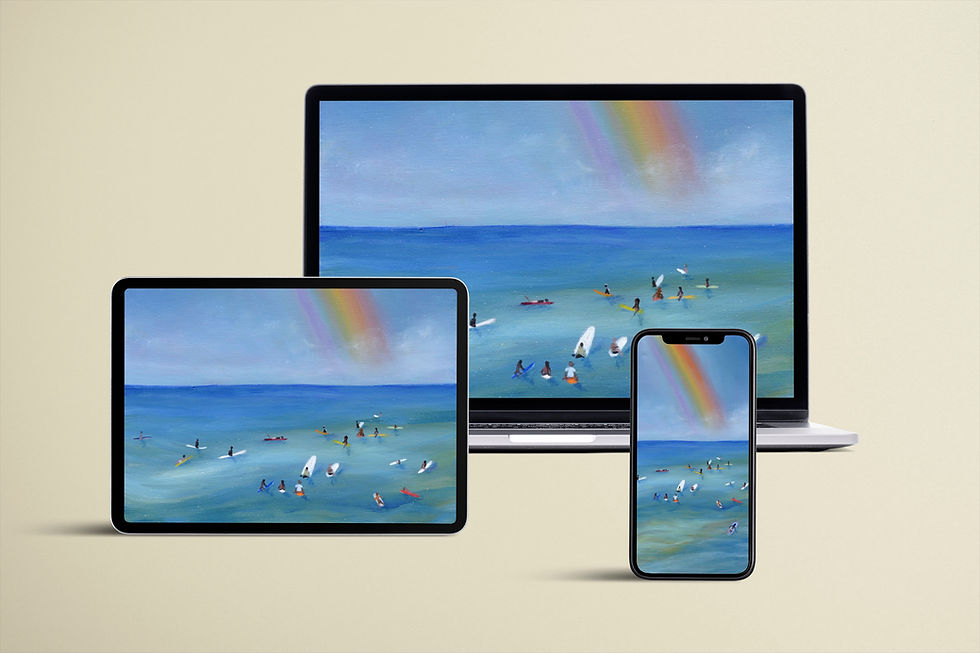 Rainbow Tide Digital Download