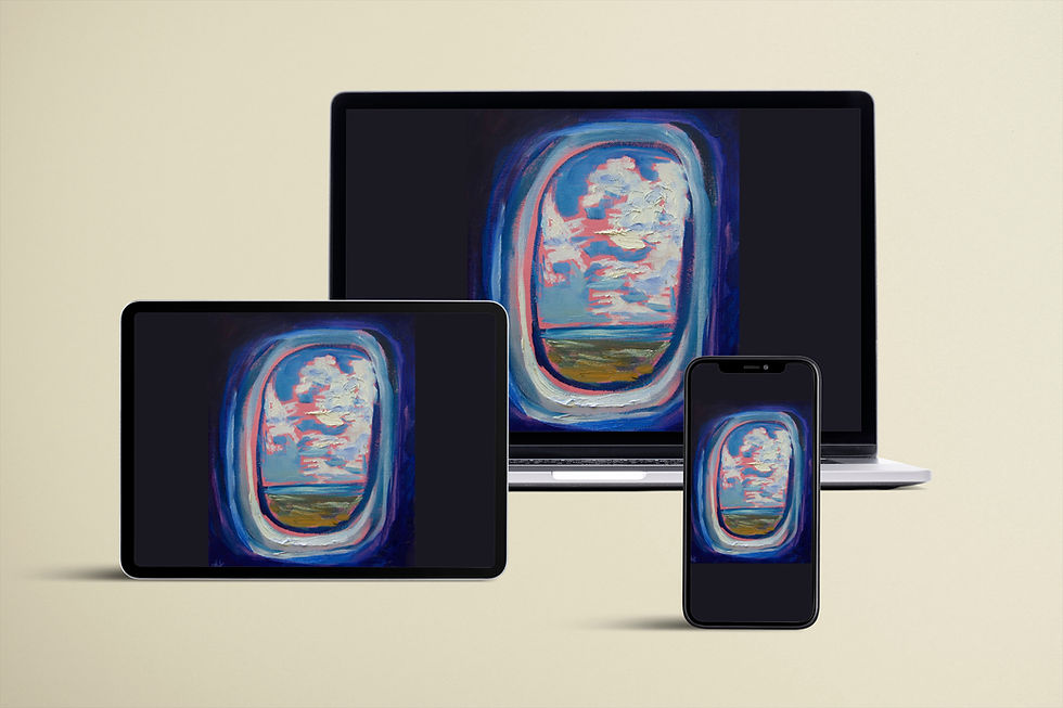 Airplane Window Digital Download