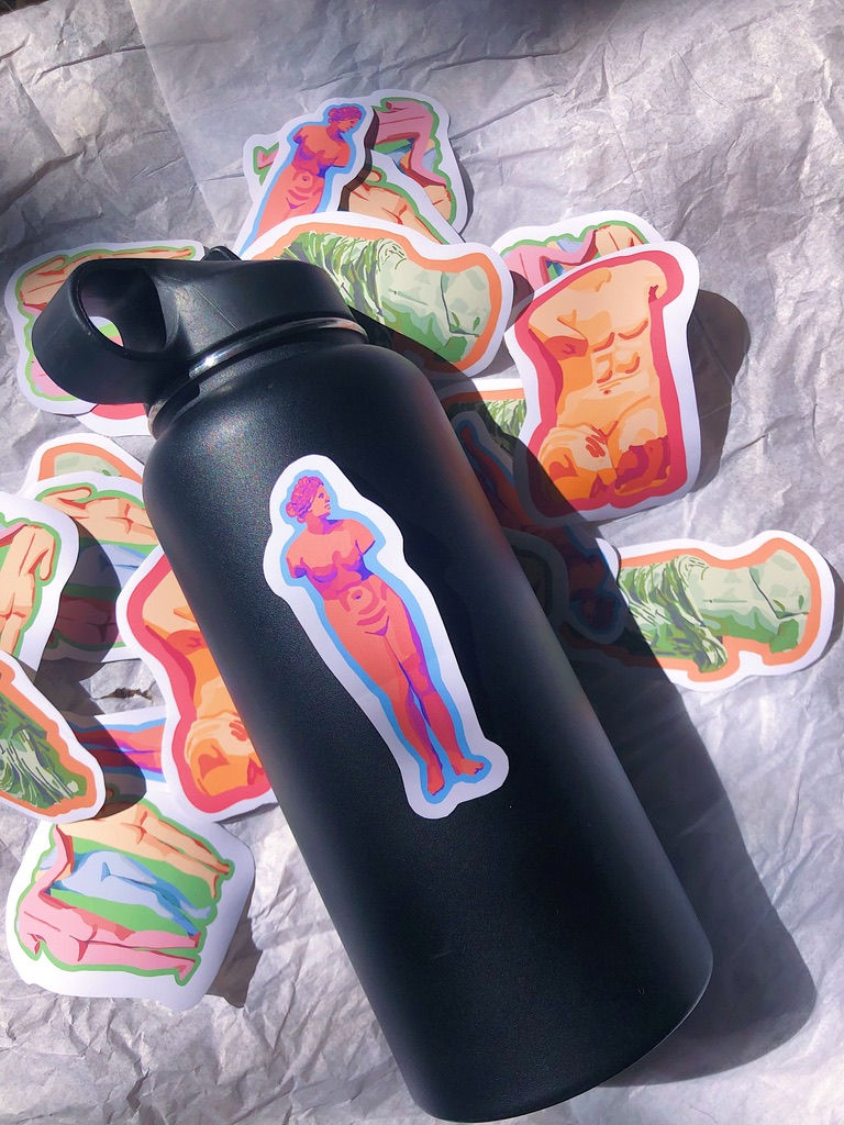 Thumbnail: Aphrodite Statue Sticker