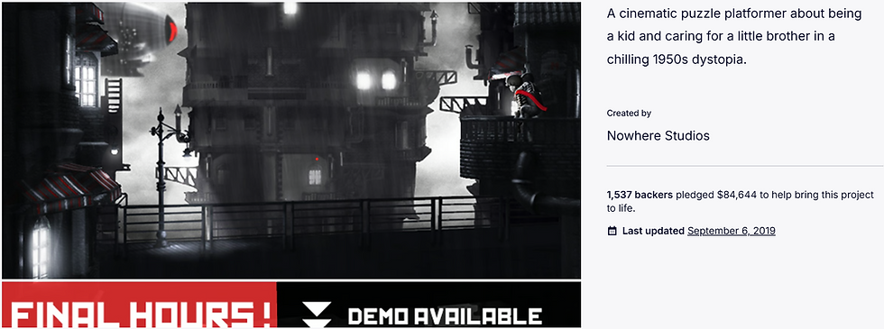 monochroma kickstarter