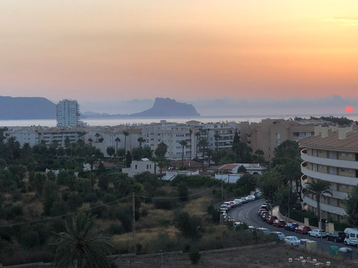 View from balcony Albir Playa Hotel