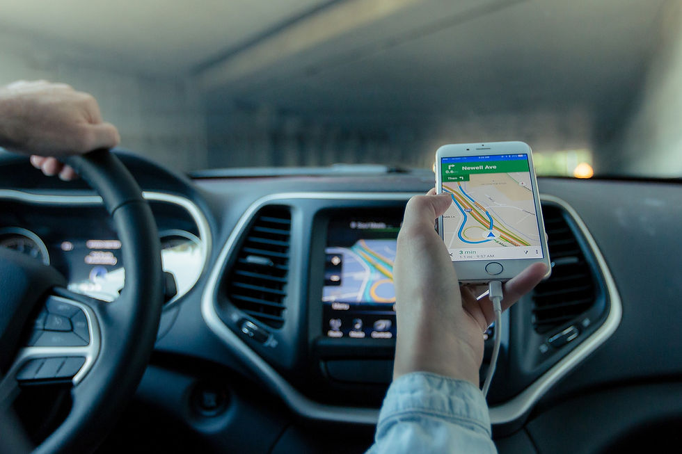 Conduire avec GPS
