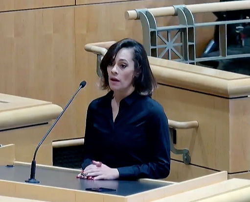 A speaker for Save Our Children - Upper Northern California voiced concerns about nonprofits importing parolees for transitional housing and then releasing them into our community.