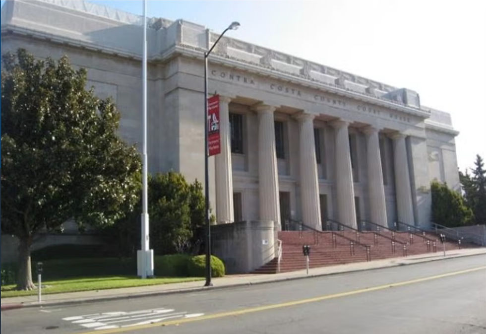 Superior Court of Contra Costa County, Martinez, CA, Built in 1933 - Credit: contracosta.ca.gov