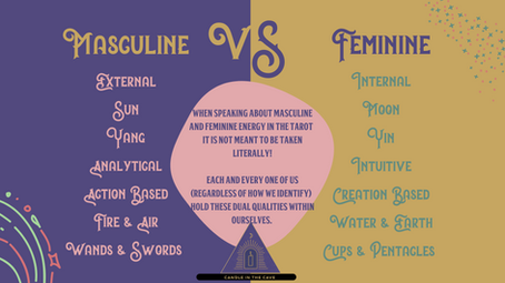 Masculine VS Feminine in the Tarot