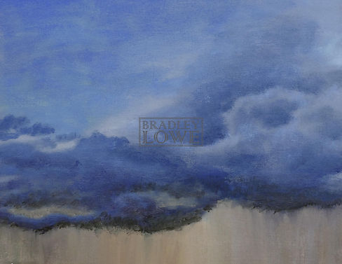 Stormy Sky oil painting