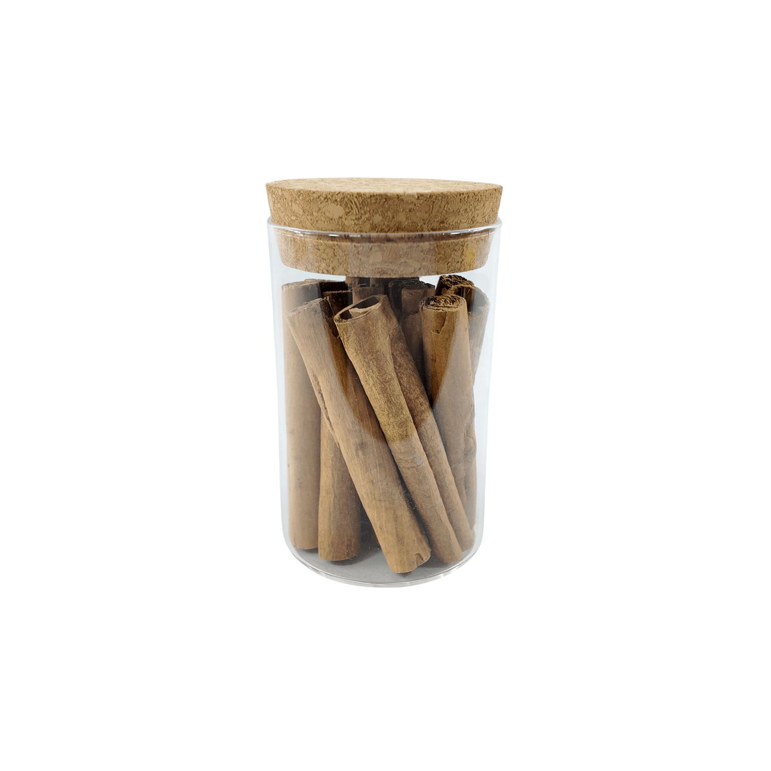 Cork & Store glass pantry storage jar