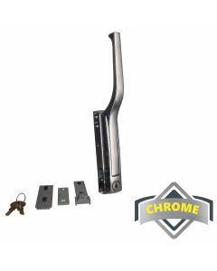 Mag/Mech Edgemount Latch with Lock — Offset