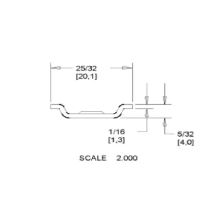 Shelf Strip — 1525mm