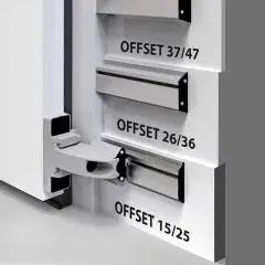 F7540 Wall Guide 15–25mm — Grey