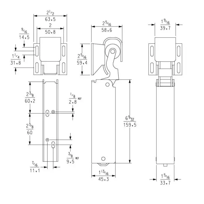 SureClose Stainless Hydraulic Door Closer