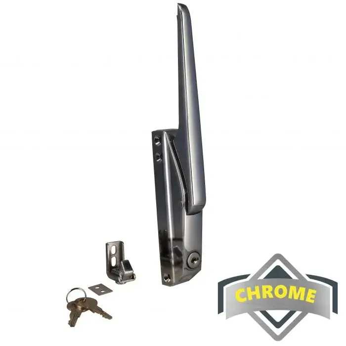 Mechanical Edgemount Latch with Lock