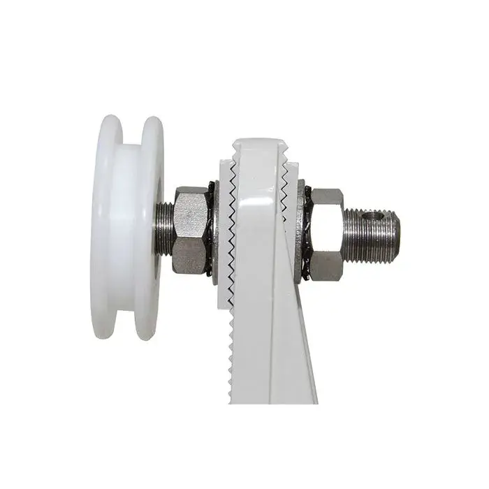 A121 Locking Plate — Surfmist White
