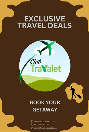 Book your getaway with Club Travalet and enjoy exclusive offers, curated stays, and exceptional value