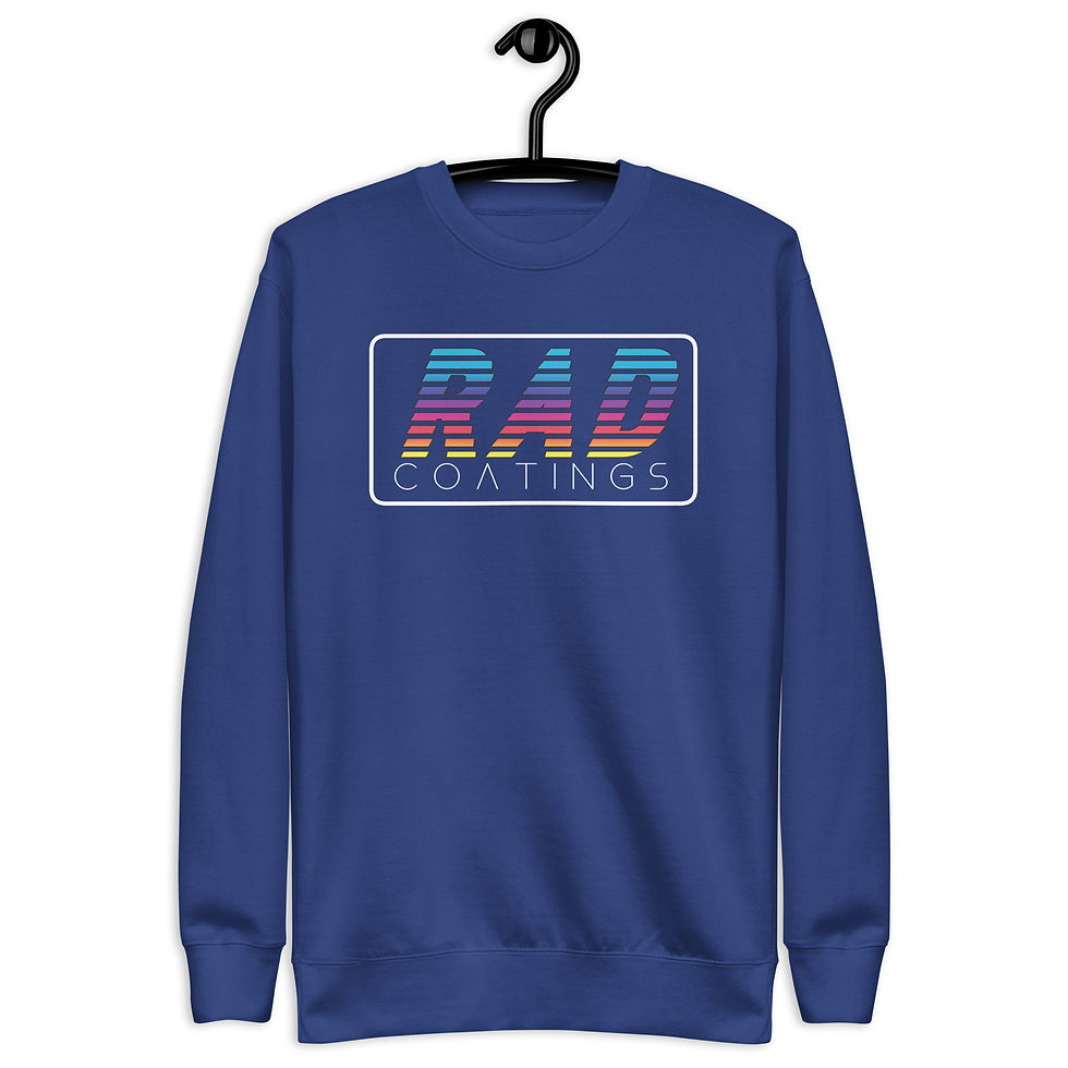 Thumbnail: RAD Coatings Unisex Premium Sweatshirt